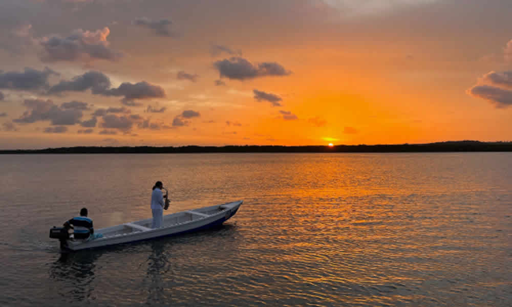 Pôr do Sol na Praia do Jacaré um espetáculo inesquecível em Cabedelo