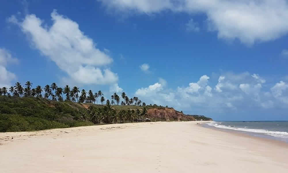 Praia do Sol um paraíso preservado no litoral sul de João Pessoa
